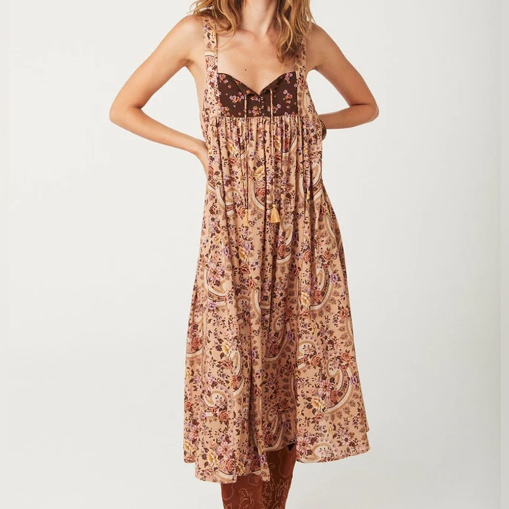NWTS SPELL MELODY STRAPPY HOUSE DRESS (L)